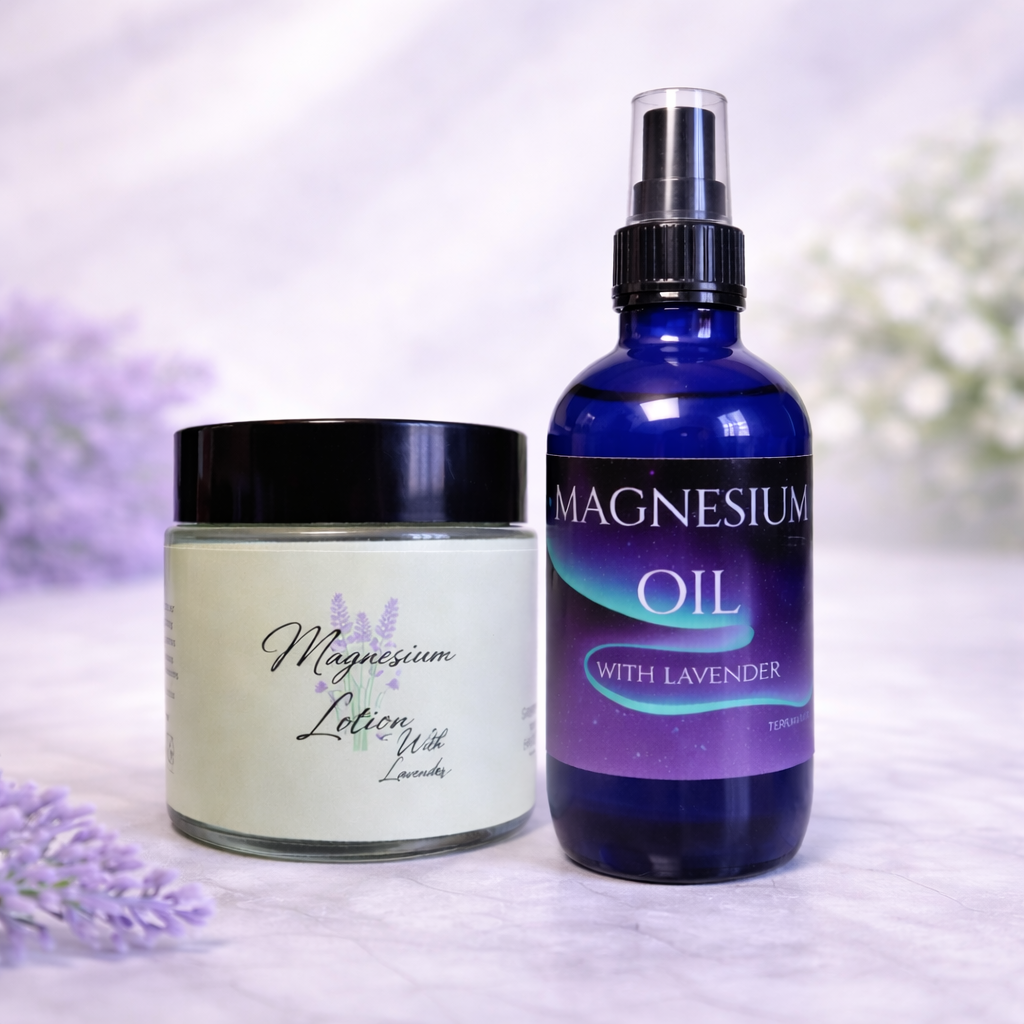 Magnesium Spray + Lotion Bundle