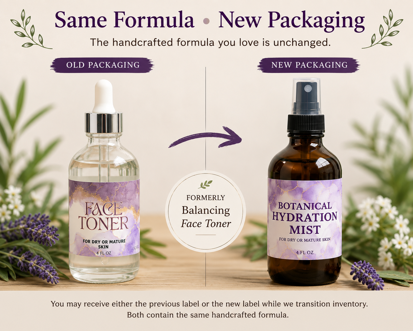 Botanical Hydration Mist (formerly Face Toner for Dry or Mature Skin)
