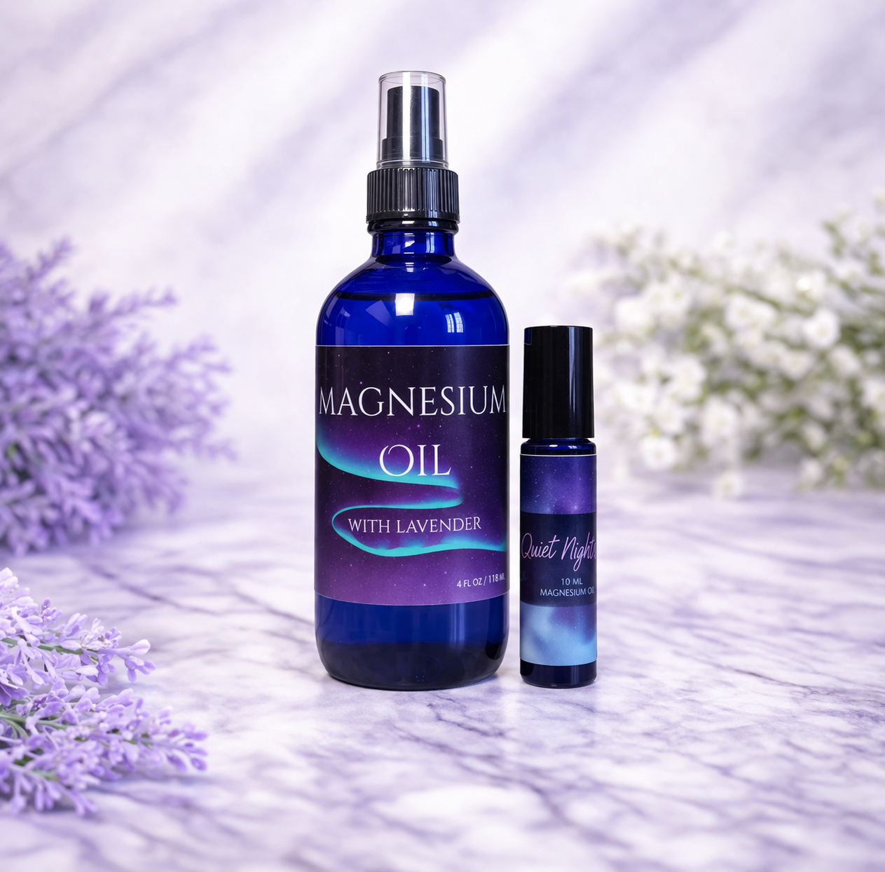 Magnesium Spray + Roller Bundle