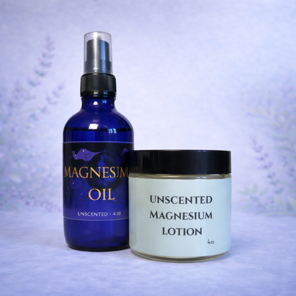 Magnesium Spray + Lotion Bundle